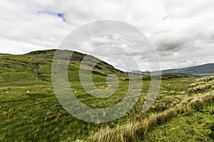 North Wales countryside, rolling hills