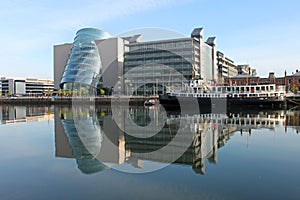 North Wall Quay Reflections CVC