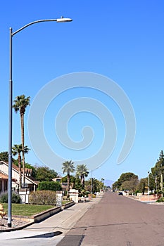 North-West Phoenix Residential Road, Arizona