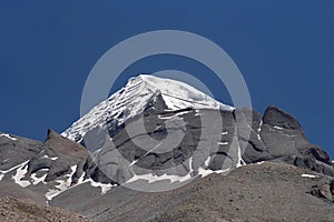 North-West rib of sacred Mount Kailash.