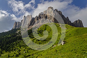 The North-Western Caucasus mountain Big Thach, Adygea