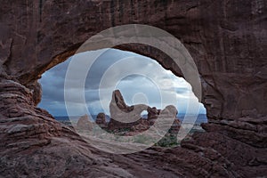 North Window and Turret Arch