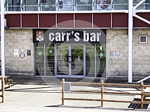 Carrs Bar at the PTS Academy Stadium Sixfields Northampton.n wn