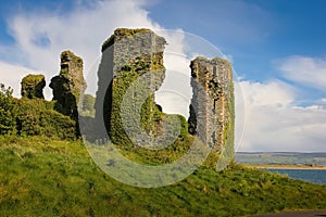 Northburgh Castle. Greencastle. Inishowen. Donegal. Ireland