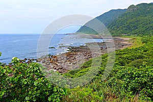 Northeast coast of Taiwan New Taipei City and Yilan National Scenic Area.