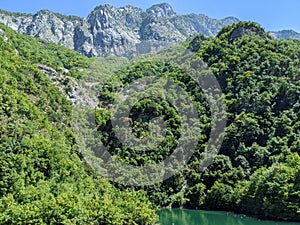 Northern Albania's Lake Koman