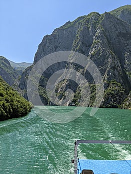 Northern Albania\'s Lake Koman