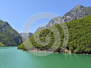 Northern Albania's Lake Koman