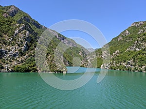 Northern Albania\'s Lake Koman