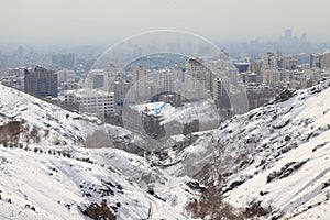 Northern area of Tehran city