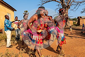 Wama dance in Natitingou, BÃÂ©nin