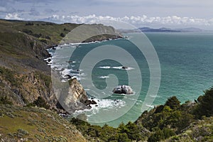 Northern California coastline