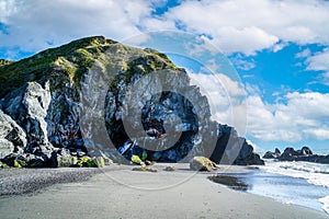 Northern California coastline.