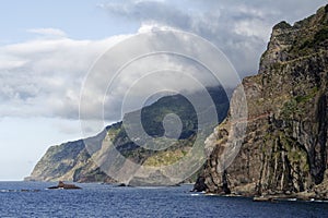 Northern coast of Madeira Island, Portugal