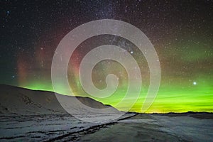 Northern light in Tinn