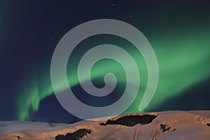 Northern Light wave above Offersoey