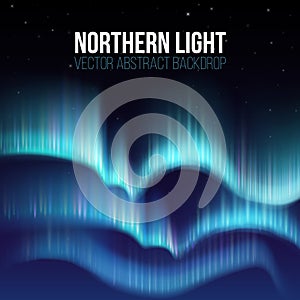 Northern lights, nunavut canada, pole arctic night abstract background