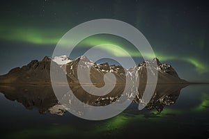 Northern Lights over Vestrahorn