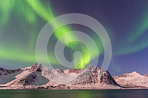 Northern lights, Senja Norway
