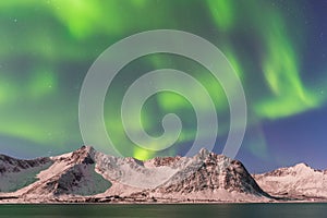 Northern lights, Senja Norway