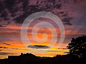 Northern Nevada sunset
