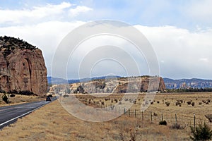 A Northern New Mexico Southwest landscape