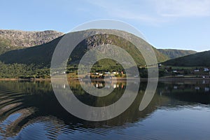 Northern Norway landscape. Lofoten island.