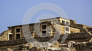 The northern part of the Minoan palace of Knossos in Crete