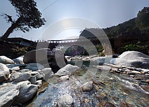 Dooars Landscape - River