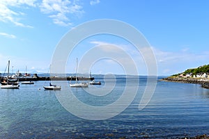 Mallaig Harbor, Mallaig, Scotland photo