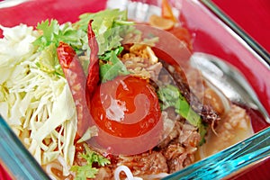 Northern thai food photo