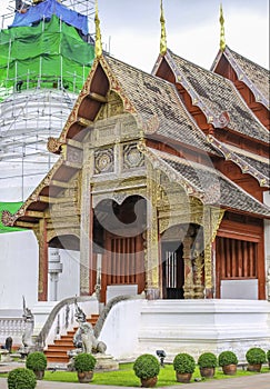 Northern Thai style architectures photo