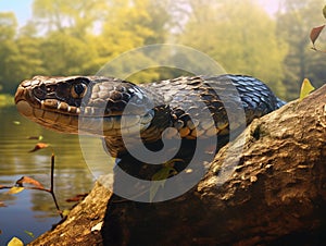 Northern Water Snake (nerodia sipedon)