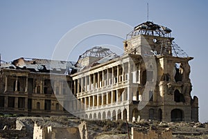 Northern wing Darul Aman Palace