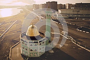 The northernmost mosque in the world Nurd Kamal in Norilsk