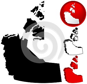 Northwest Territory Canada Map