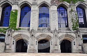 Northwestern University Campus - building detail