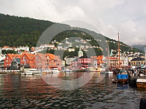 Norway. Bergen port