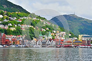 Norway. City-view of Bergen
