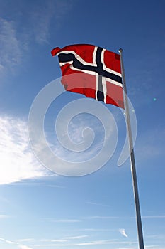 Norway flag at Holmenkollen