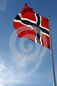 Norway flag at holmenkollen