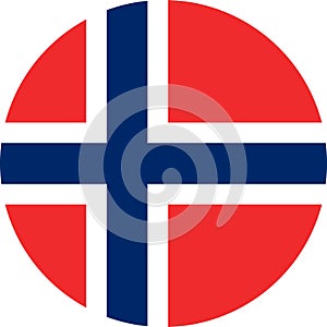 Norway Flag illustration vector eps