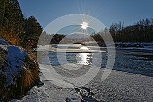 Norway.Flow Atna in Rondane