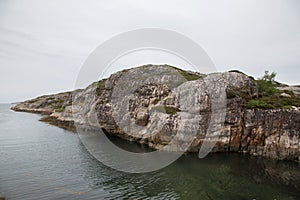 Norway island Averoy Nordic landscape North autumn picture