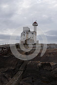 Norway island Averoy Nordic landscape North autumn picture