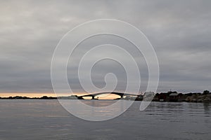 Norway island Averoy Nordic landscape North autumn picture