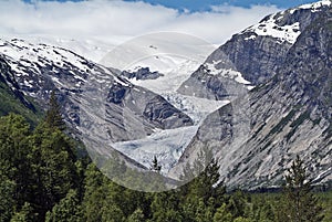 Norway, Jostedalen, Nigards Glacier