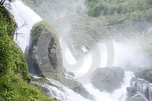 Norway - Jostedalsbreen National Park - Waterfall