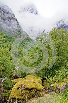 Norway - Jostedalsbreen National Park - Waterfall