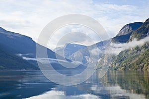 norway: landcape at sognefjord